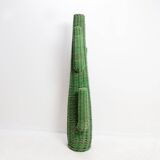 Hand-woven rattan "Saguaro" cactus sculpture 1970 - H:152cm