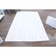 Vintage Turkish Oushak Handmade Cotton White Wool Kilim Area Rug 144x225