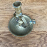 Bougeoir ancien en laiton