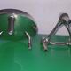 Set - candleholders and shell designed by Fritz Nagel and Caesar Stoffi.