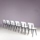 1950s Result chair black/white Friso Kramer Ahrend-De Cirkel