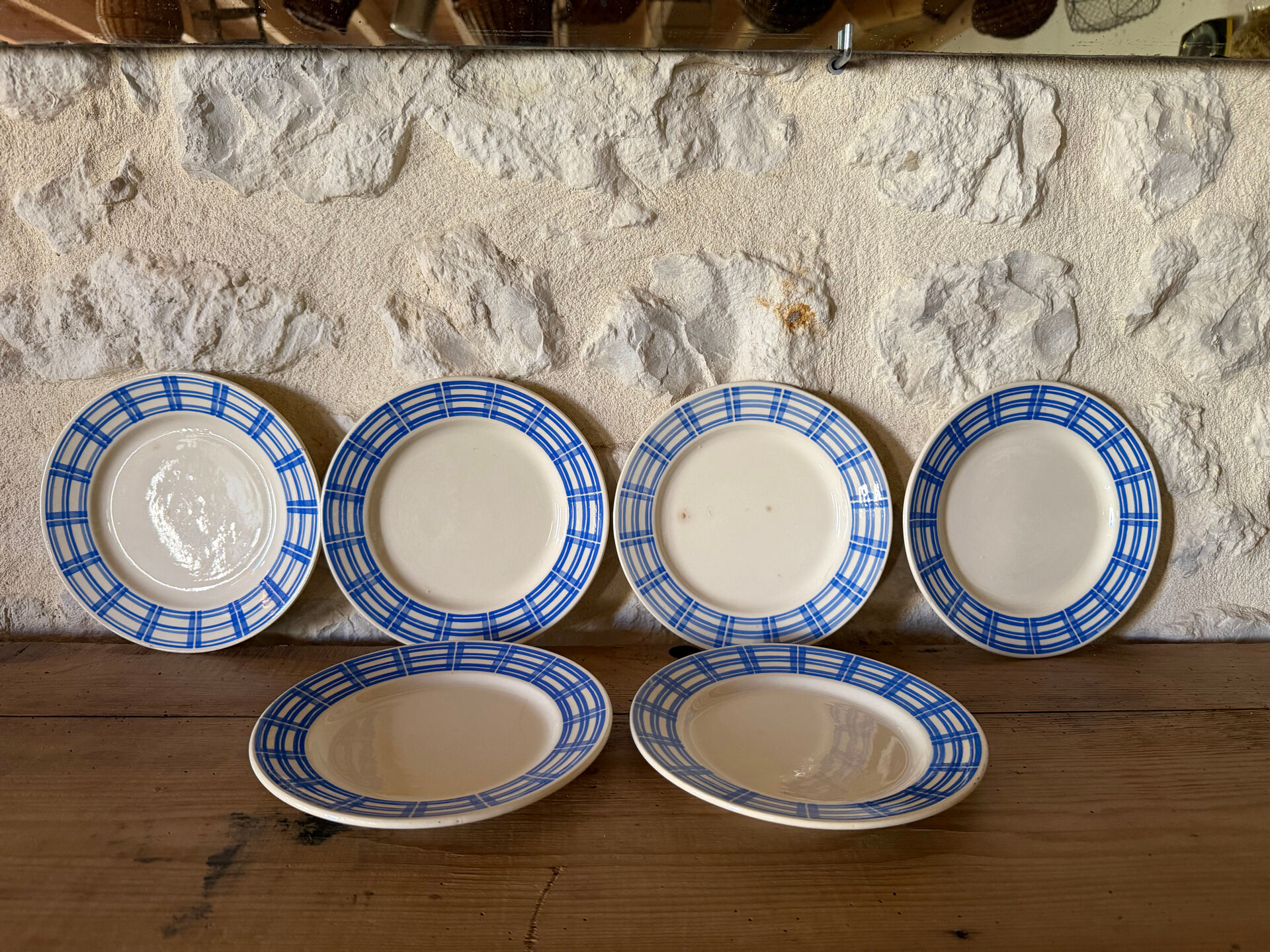 Dessert plates Badonviller