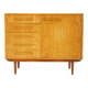 1970s Maple Cabinet or Chest Of Drawers, Czechoslovakia