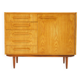 1970s Maple Cabinet or Chest Of Drawers, Czechoslovakia