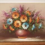 Tableau, nature morte "bouquet"