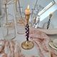 Brass candlestick