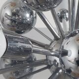 Vintage Sputnik wall/ceiling light from the space age, Cossack style.