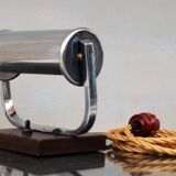 Art Deco Desk Chromed Lamp for Bankers