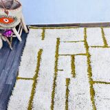 Authentic handmade pure wool rug size 150/350 cm