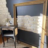 Cadre grand format en bois mouluré