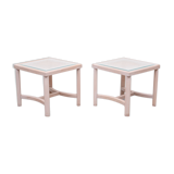 Wicker Side Tables 1970s France