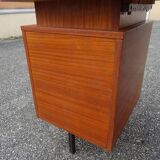 Vintage wood metal desk from the 60s