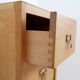 Vintage industrial 5-drawer filing cabinet