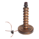 Dudouyt style wooden lamp base