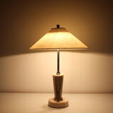 Retro Marble Table Lamp, Kámen Praha, 1950s