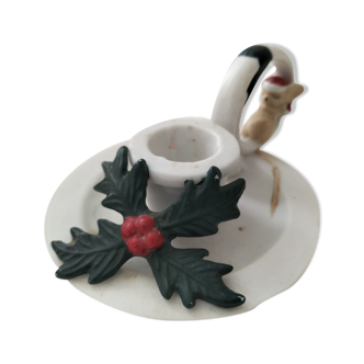 Fine porcelain candle holder