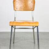 Mid-century Plywood Aluminum Chair, set of 2