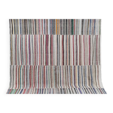 Tapis Kilim turc vintage tissé main