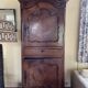 Cherry wood bonnet 2 doors and 1 drawer
