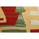 1970s Vintage Turkish Oushak Handmade Wool Cotton Red Runner Rug 78x224