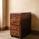 Antique mahogany chiffonnier with 4 drawers and a drop-down flap - 19th century style