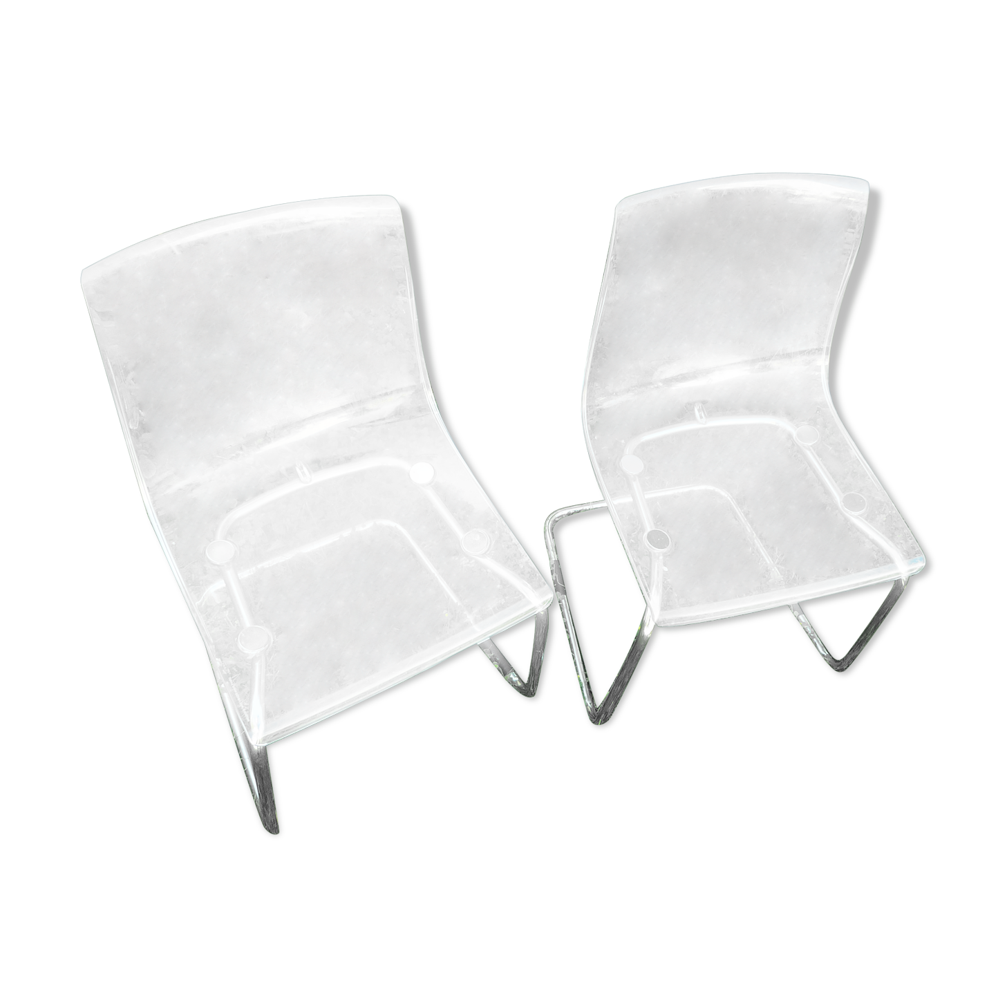 Paire de chaises Tobias design Carl Öjerstam
