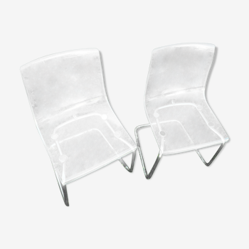 Paire de chaises Tobias design Carl Öjerstam