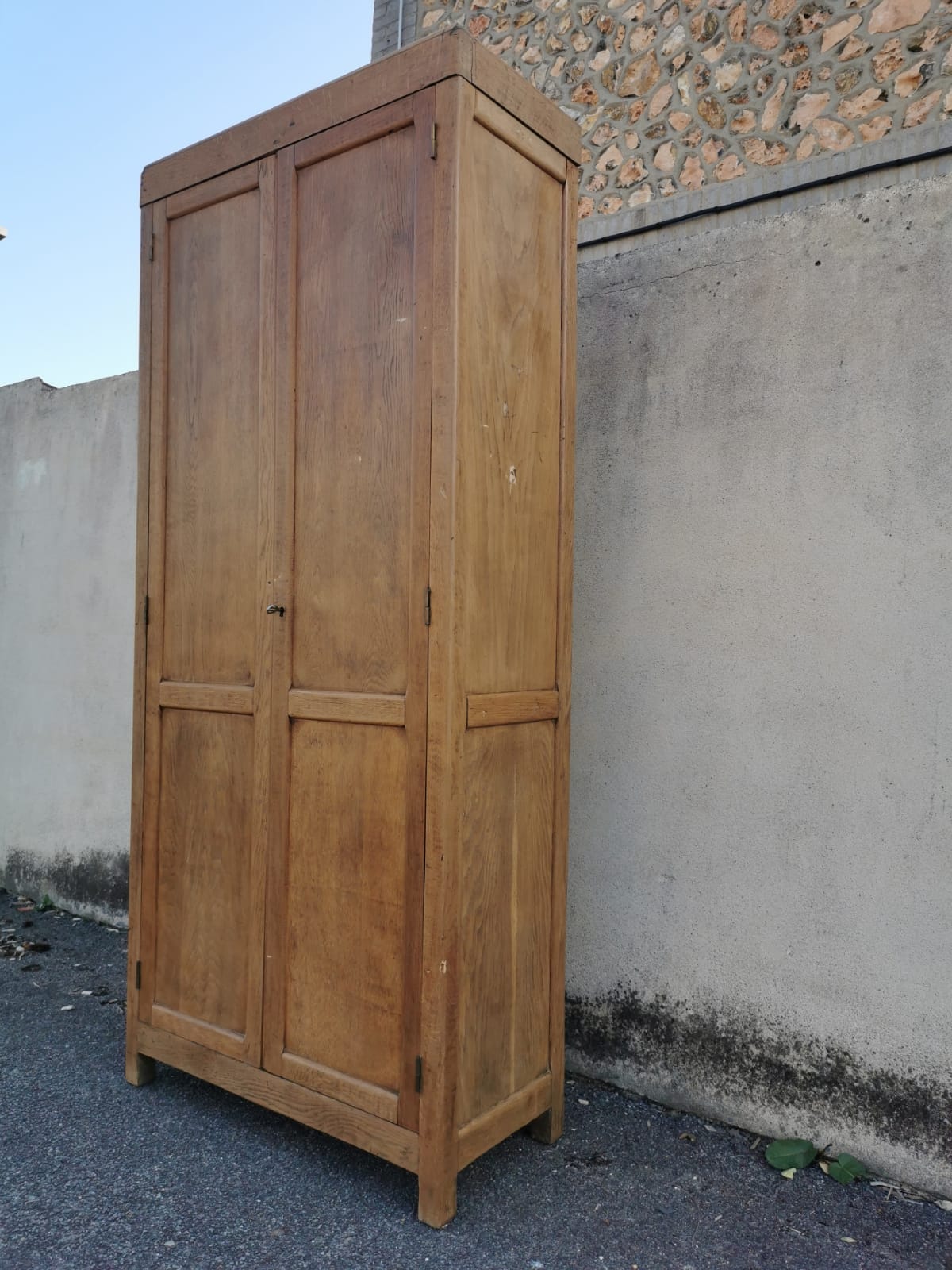 Parisian oak cabinet