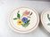 Lot of 2 plates with footouche décor Selestat, Schlettstadt, from Sarreguemines