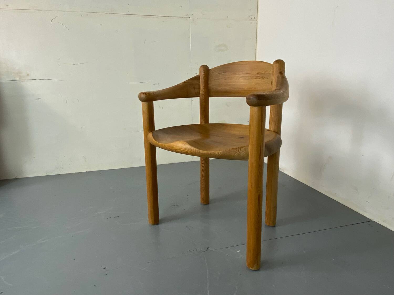 Mid-century danish architectural side or dining chair by rainer daumiller, 1960s