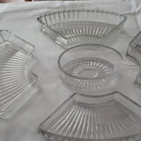 Plat à hors d'oeuvres vintage