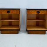 1940s Set of Bedside Tables , Czechoslovakia