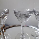 Old bistro glasses