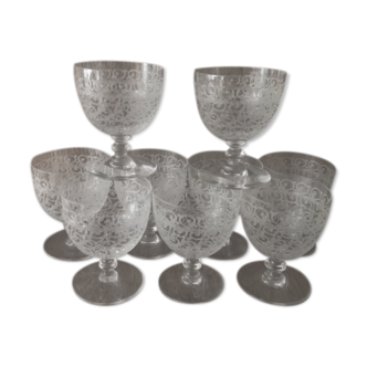 Baccarat glasses