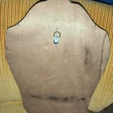 Violin-shaped mirror in Louis XV style