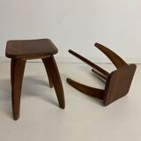 Scandinavian rosewood stools