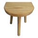 Solid wood stool legs