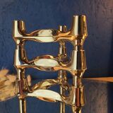Fritz Nagel & Stoff vintage design 60's 70's chrome candle holders (3 pieces)