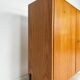 1960s Small Vintage Teak Dresser with Metal Legs