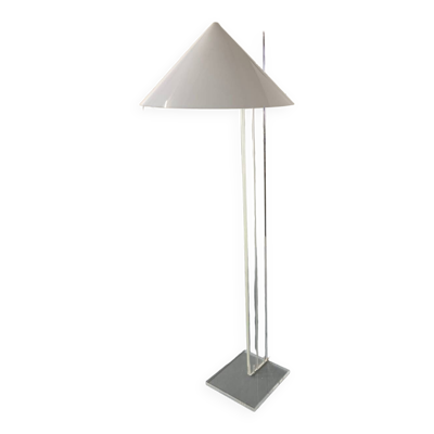 Lampadaire space age en verre acrylique par harco loor, 1980s