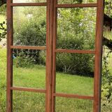 Double-leaf mirror (French window)
