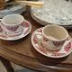 Lot de deux tasses avec soucoupes