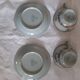 Limoges porcelain tea cups Bernardaud çadon 1920