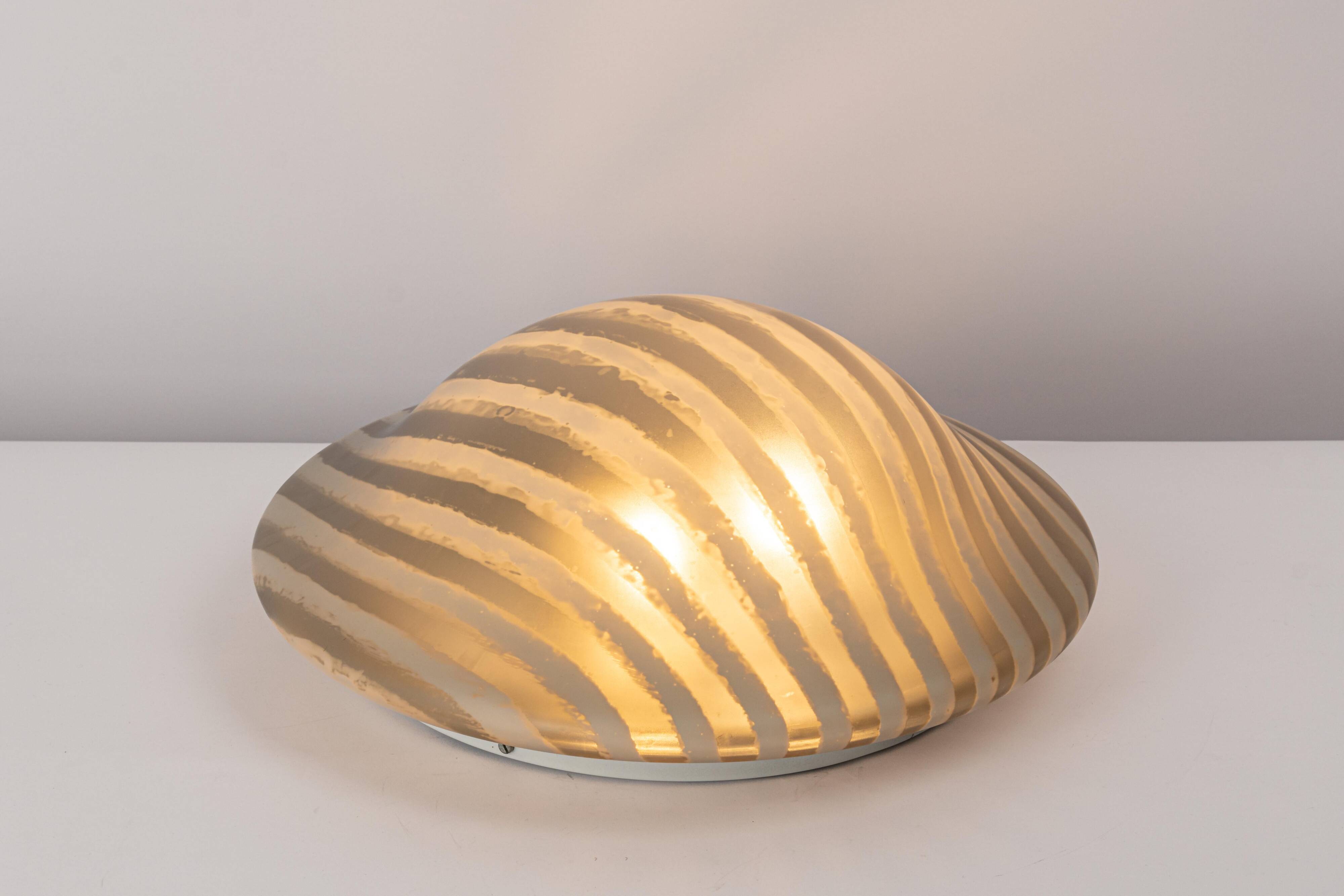 glass ceiling lights by Peill & Putzler, Germany, 1970s.