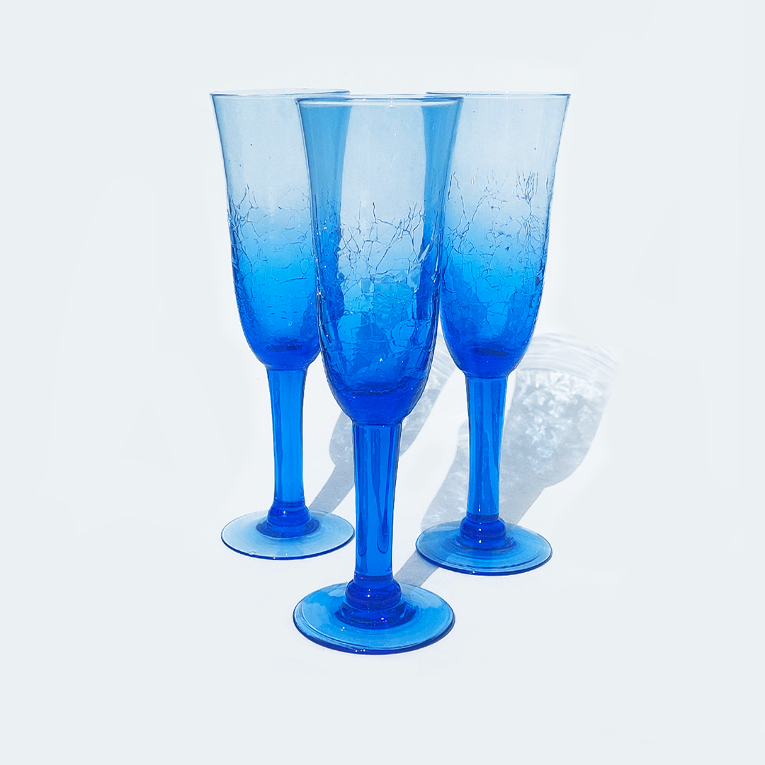 Marine champagne glasses