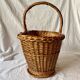 Vintage wicker basket