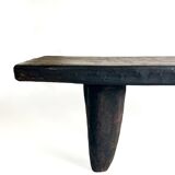 Solid wood bench or coffee table 104 cm – Unique Senufo piece, craftsmanship