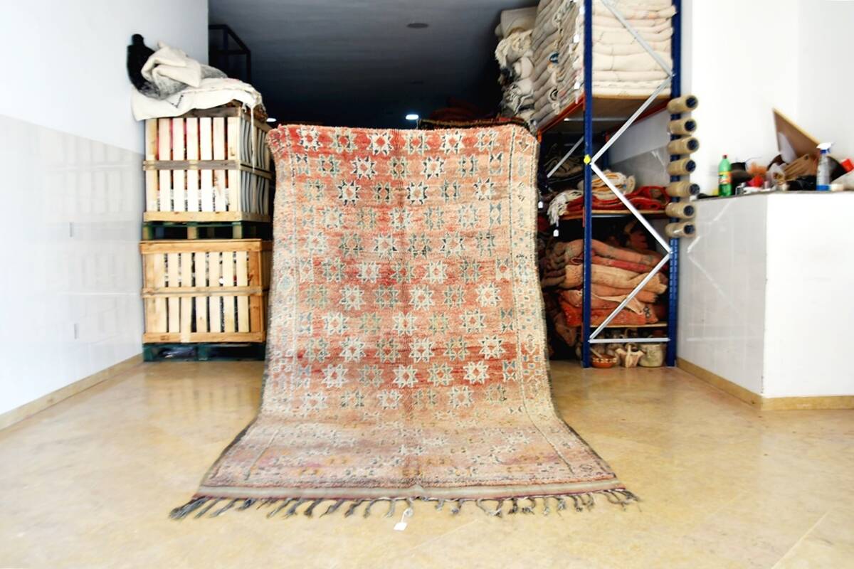 Beni Mguild Vintage Rug 310 x 170 cm