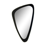 Vintage mirror 1960 asymmetrical rearview mirror - 57 x 34 cm