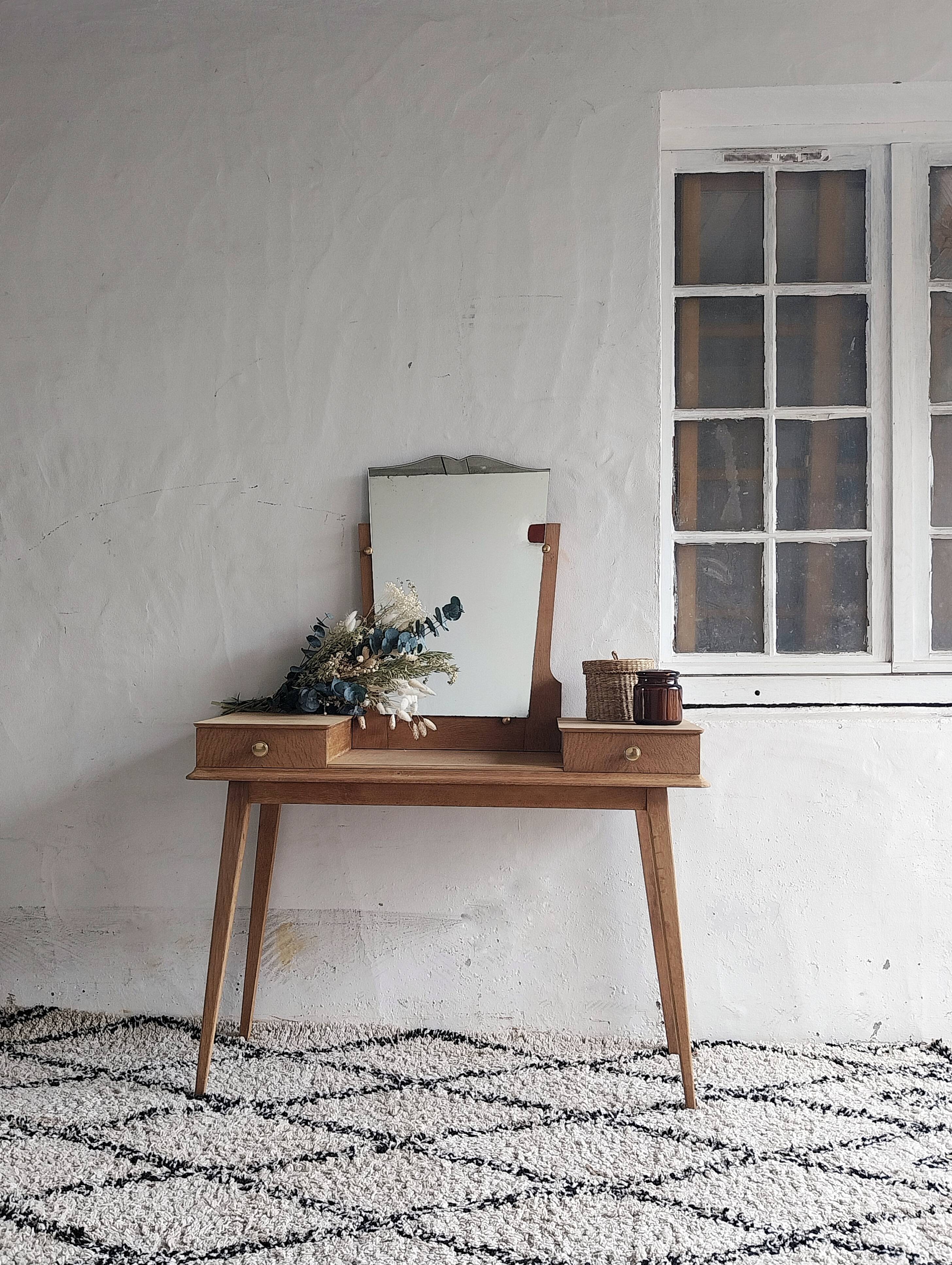 Vintage solid oak furniture